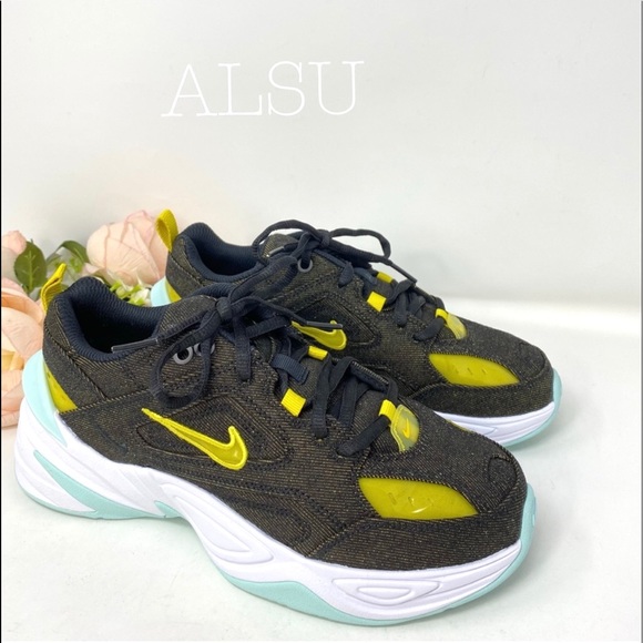 🌸Spring Sale🌸 Nike M2K Tekno Lux Black Canvas Womens Size AUTHENTIC BV0970 001 - Picture 2 of 8